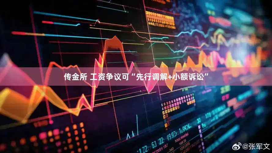 传金所 工资争议可“先行调解+小额诉讼”