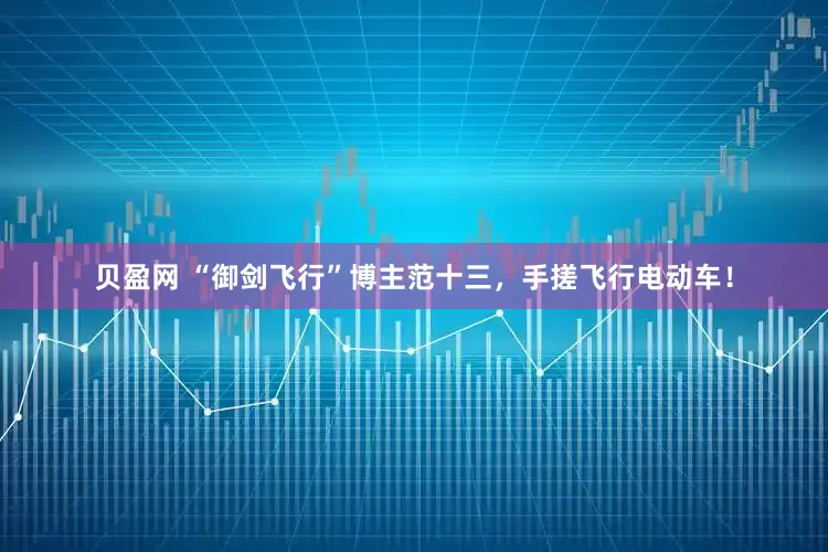 贝盈网 “御剑飞行”博主范十三，手搓飞行电动车！